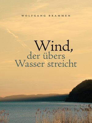 cover image of Wind, der übers Wasser streicht